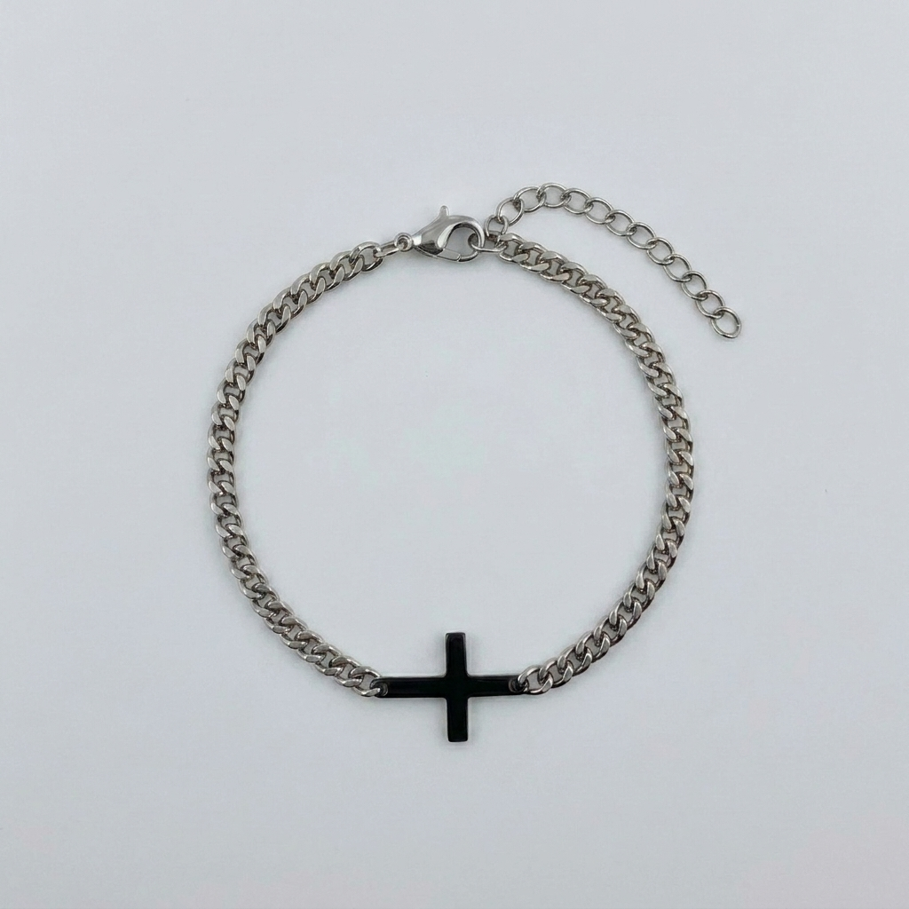 Cross Pendant Bracelet